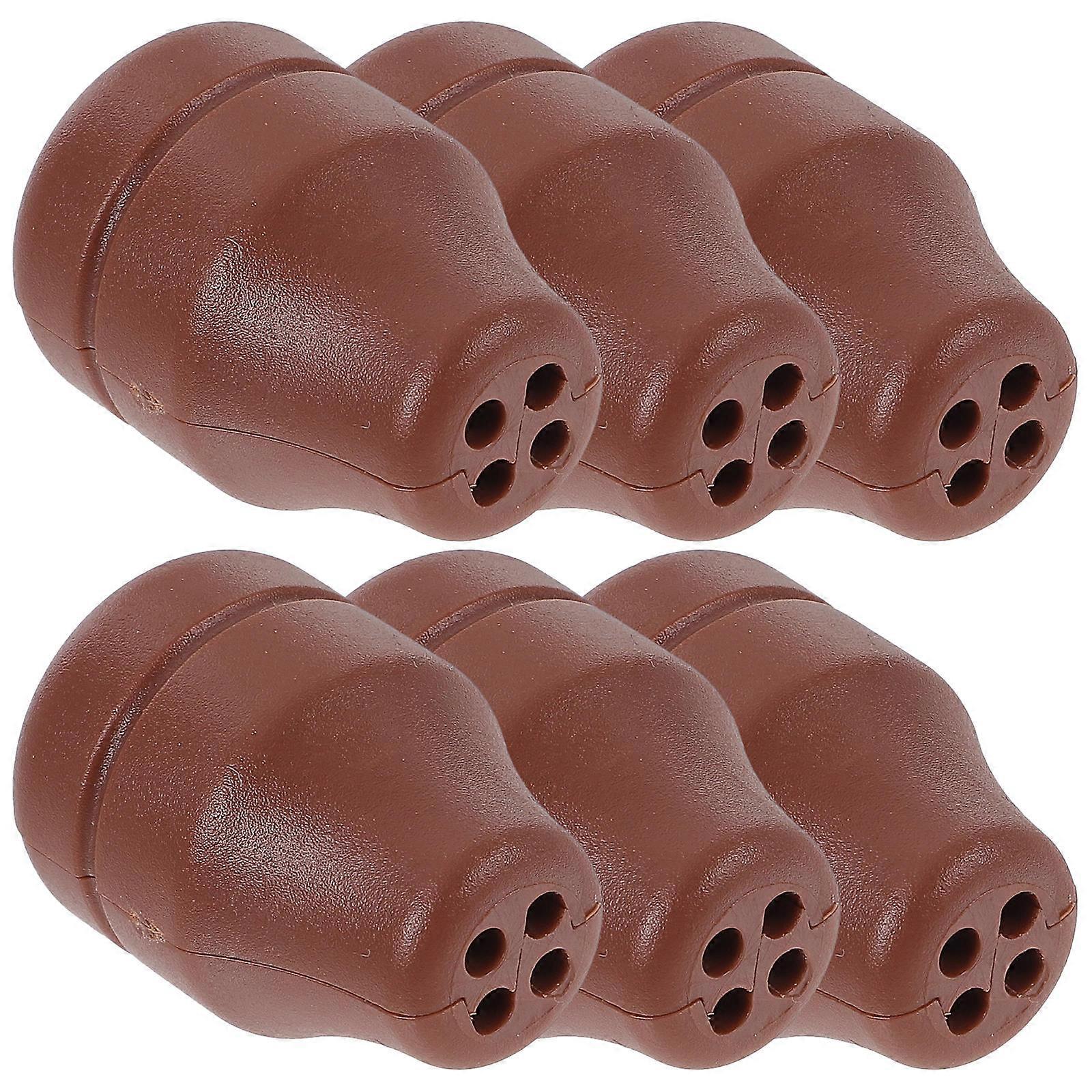 Cylindrical Blind Cord Tassel Pull End For Interior Design 24Pcs Easy Installation