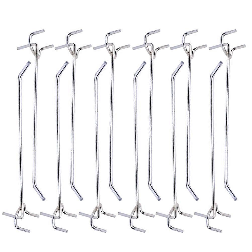 Door Back Hooks Shelf Hook for Hanging 100Pcs Silver Three Foot Triangular Hooks