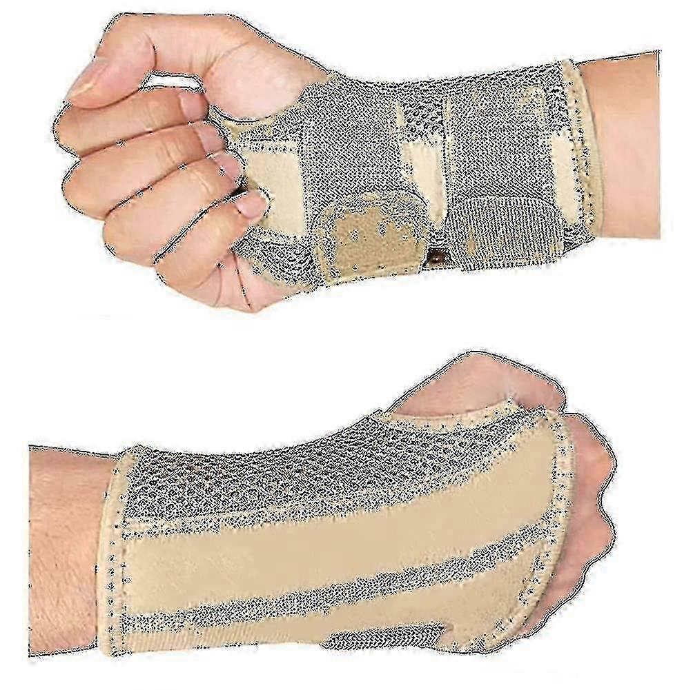 Wrist Brace for Carpal Tunnel Relief, Adjustable Support for Arthritis and Tendonitis