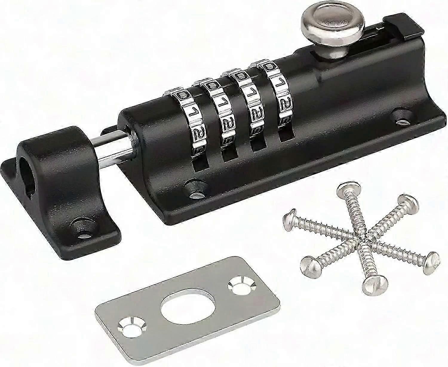 2PCS Adjustable Shower Head Mount No Drill Silver-JJ