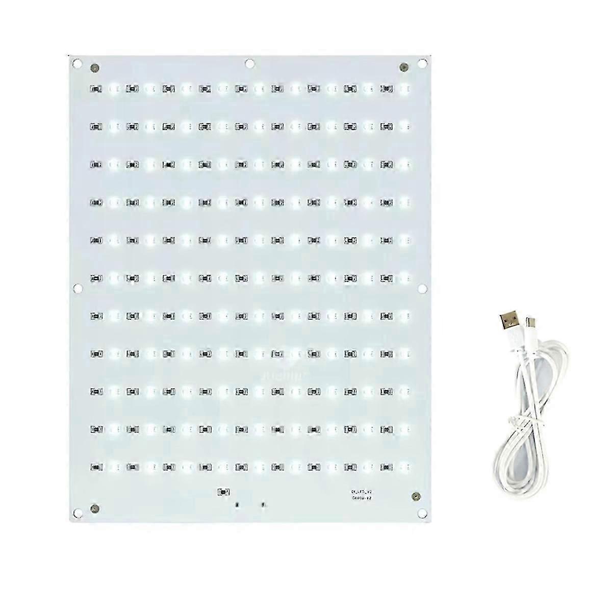 For Bambu 3D Printer CMYK Lithophane LED Backlight Board Kit USB C DIY Lithophane Photo Model