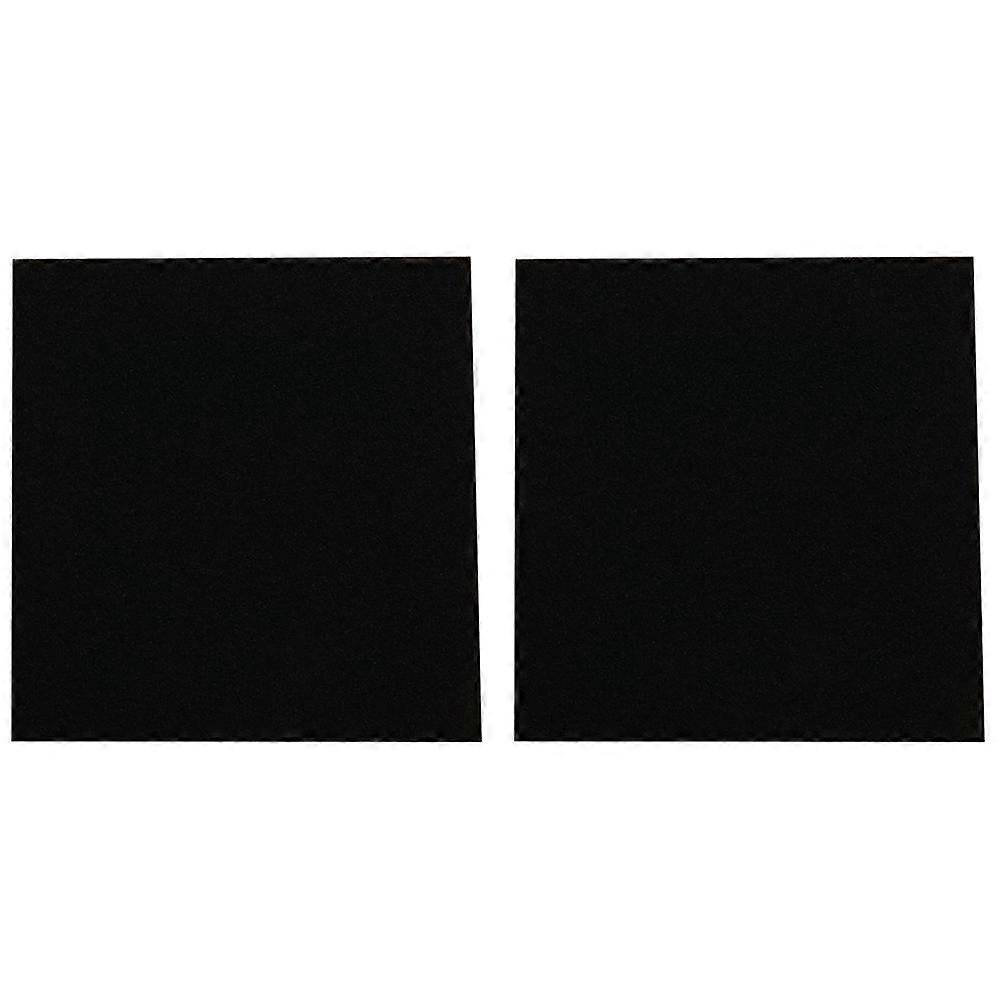 Aquarium Filter Pad Sponge for Fish Tank Purification 2Pcs Black