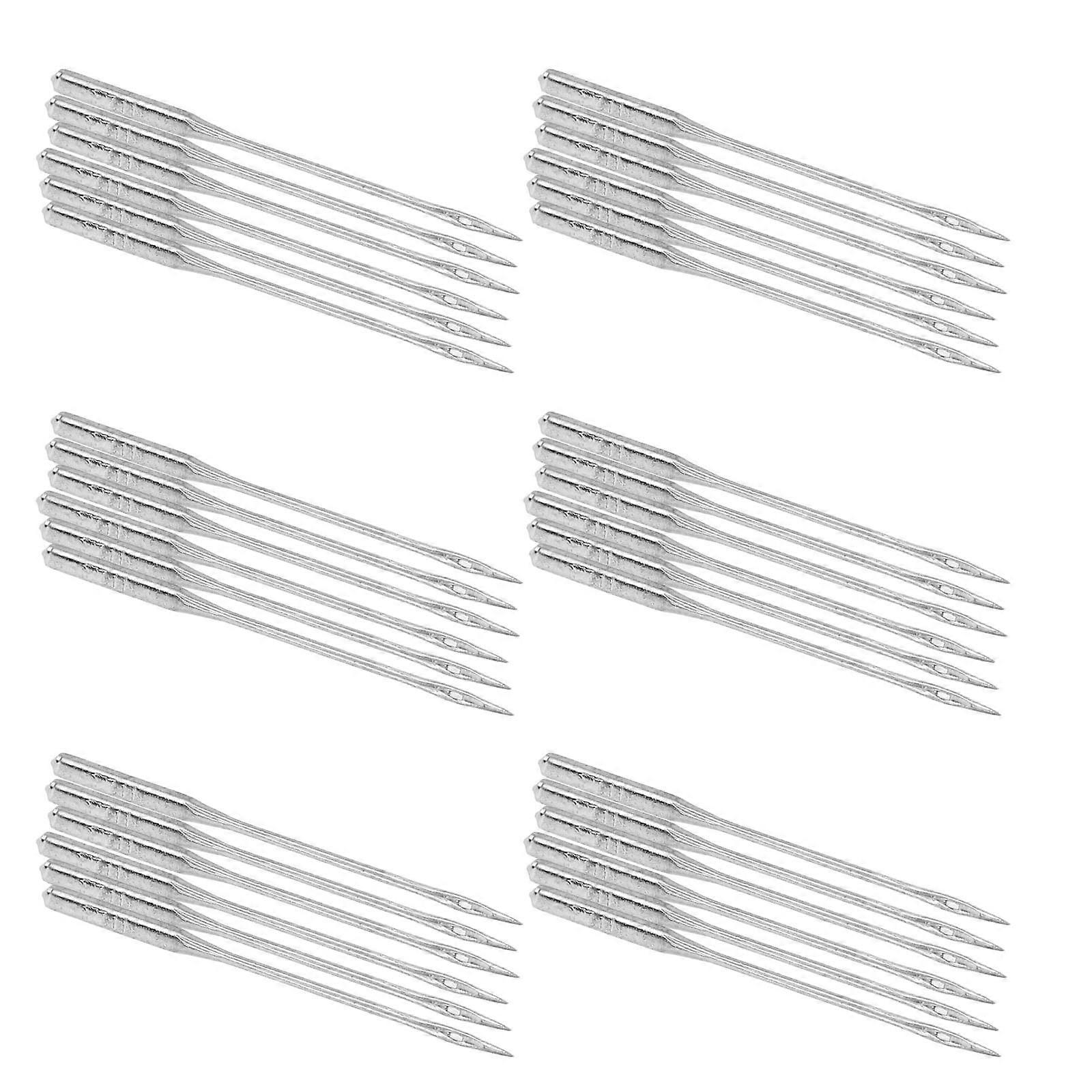 Multifunctional Embroidery Needles for Sewing Machine 60Pcs Silver Steel Set