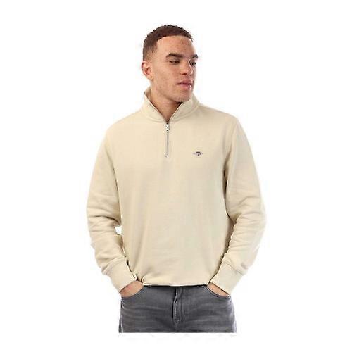 Gant Mens Shield Half Zip Sweatshirt