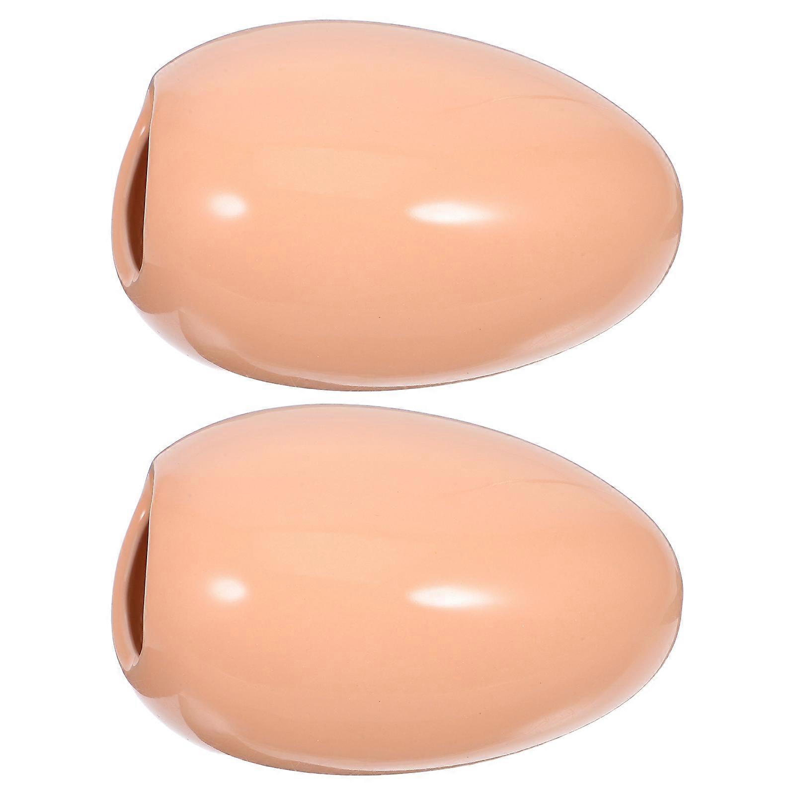 Hamster Cooling Nest Ceramic Houses for Small Pets 2Pcs Comfortable Use