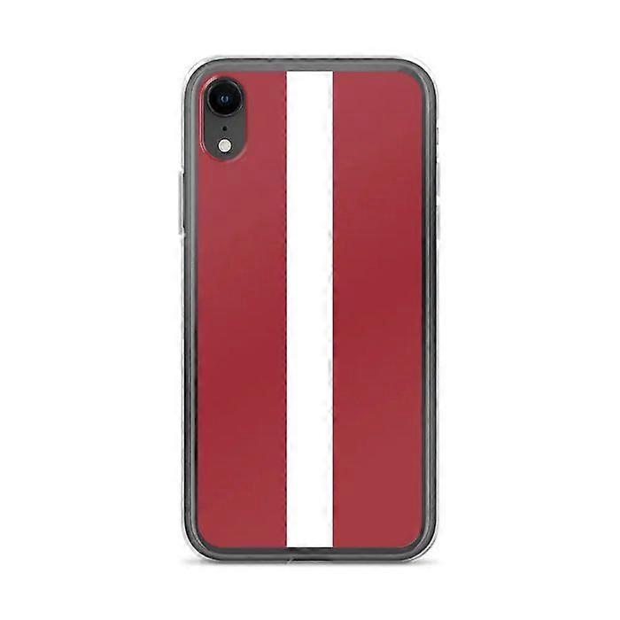 Phone Case – Flag of Latvia – Compatible with iPhone XR – Soft Case – Durable and Shockproof - Silicone - Pixelforma