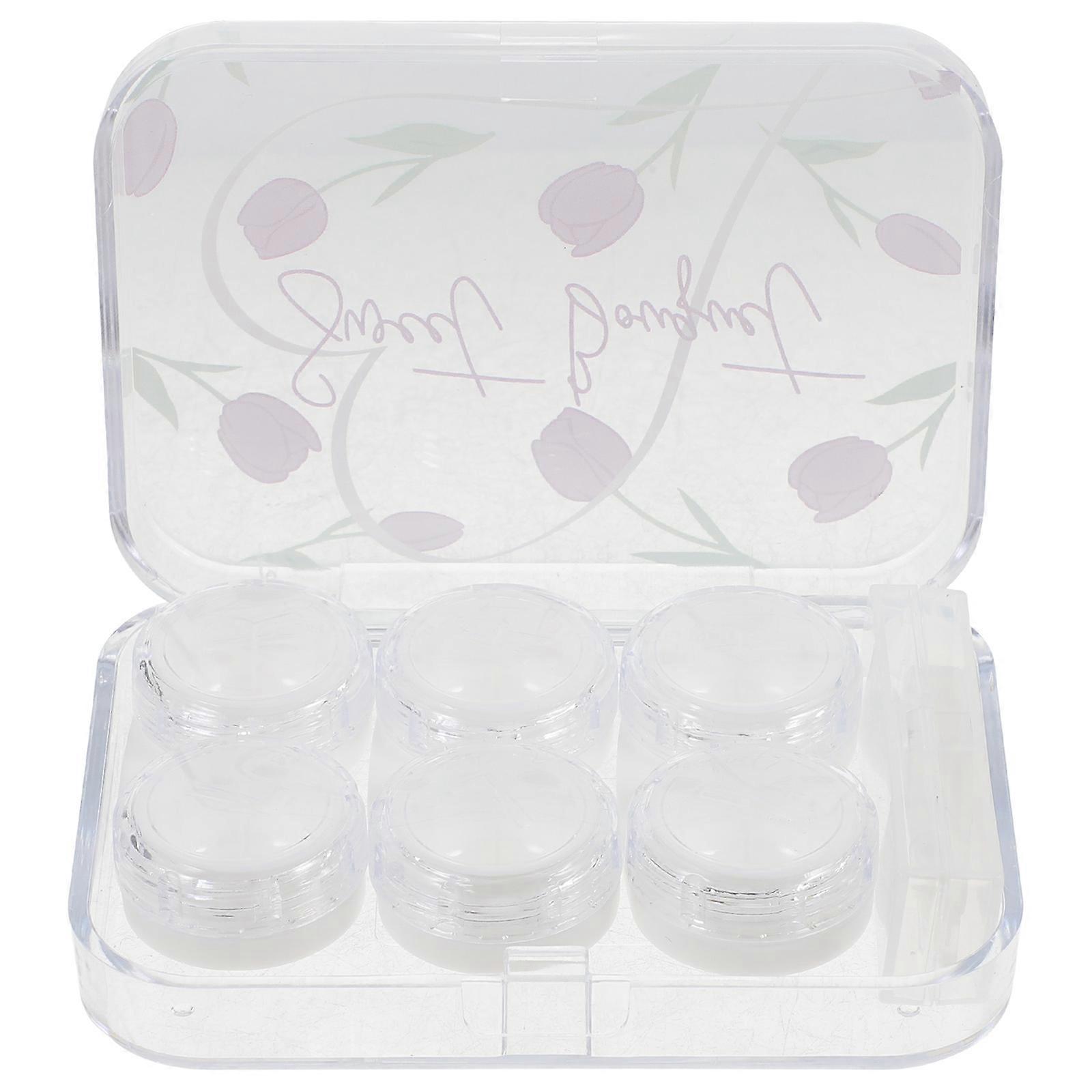 Cute Contact-Lens Box Invisible Contacts Case for Storage 1Set