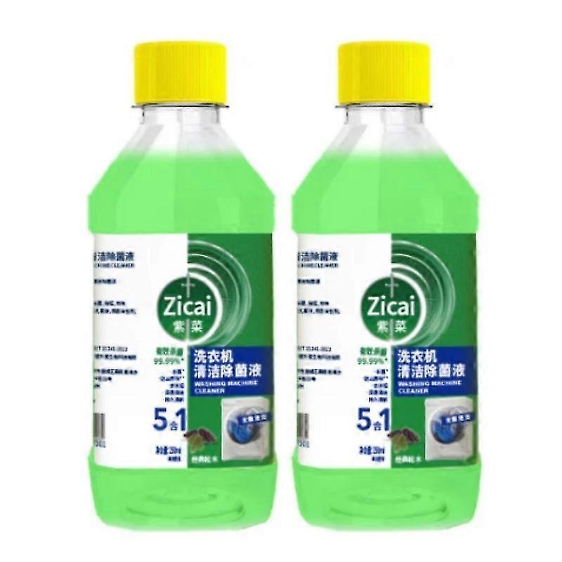 Universal Washing Machine Cleaner Liquid with Deep Cleaning, Odor Control and Lemon Fresh Scent