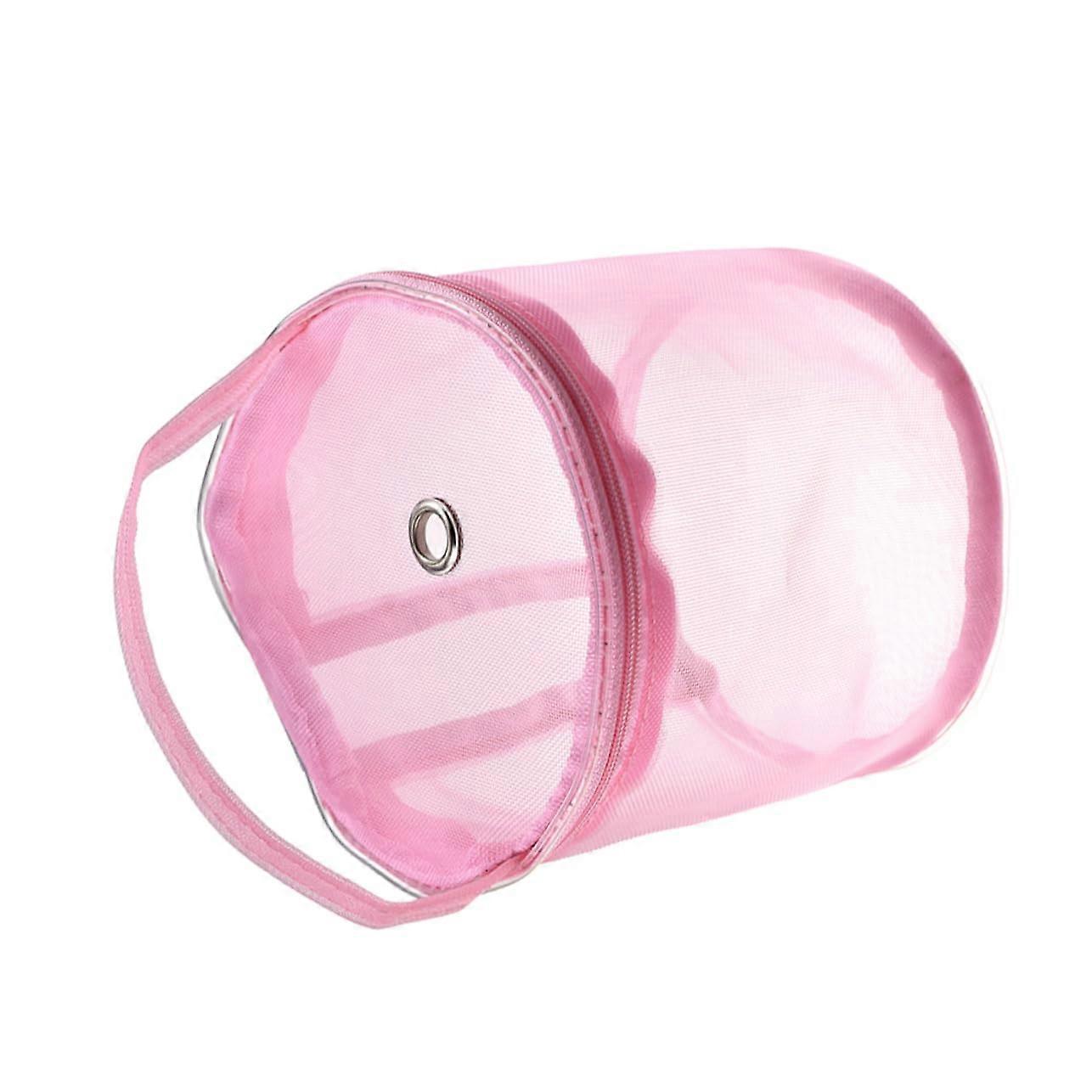 Yarn Storage Bag with Durable Mesh, Crochet Project Tote for Knitting and Hook Organizer