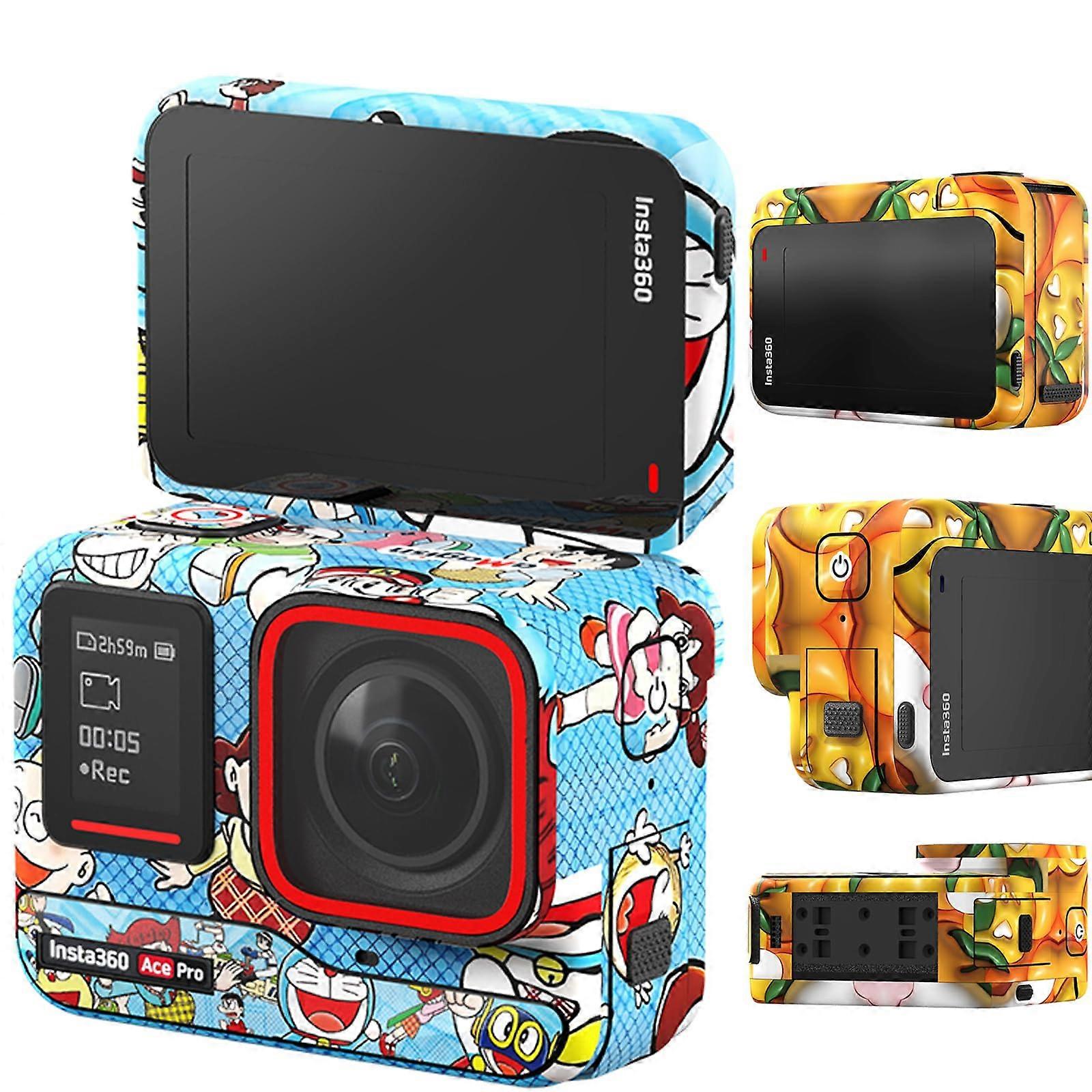 Protective Sticker Style 2 ScratchResistant Skin with Precise Fit Design for Insta360 Ace Pro