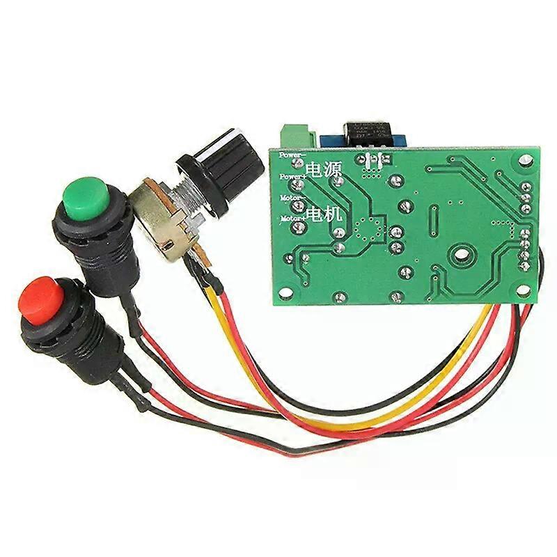 PWM DC Motor Speed Regulator 6V12V24V Forward/reverse Switch Electric Push Rod Motor Controller Button