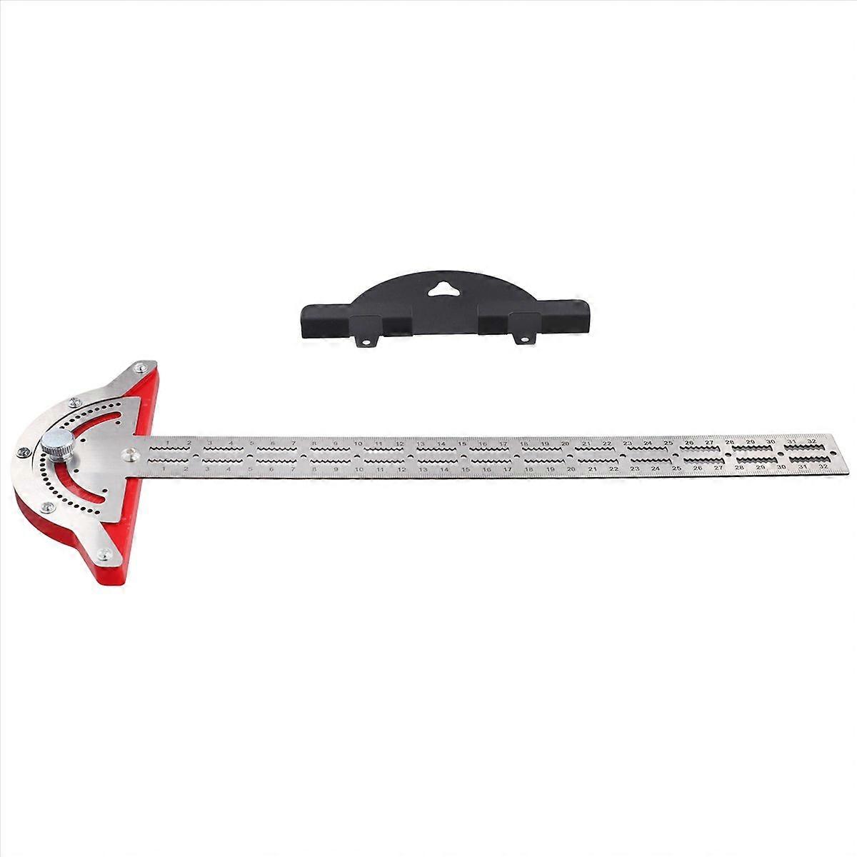 Woodworkers Ruler Protractor Angle Finder Design Ruler 32cm