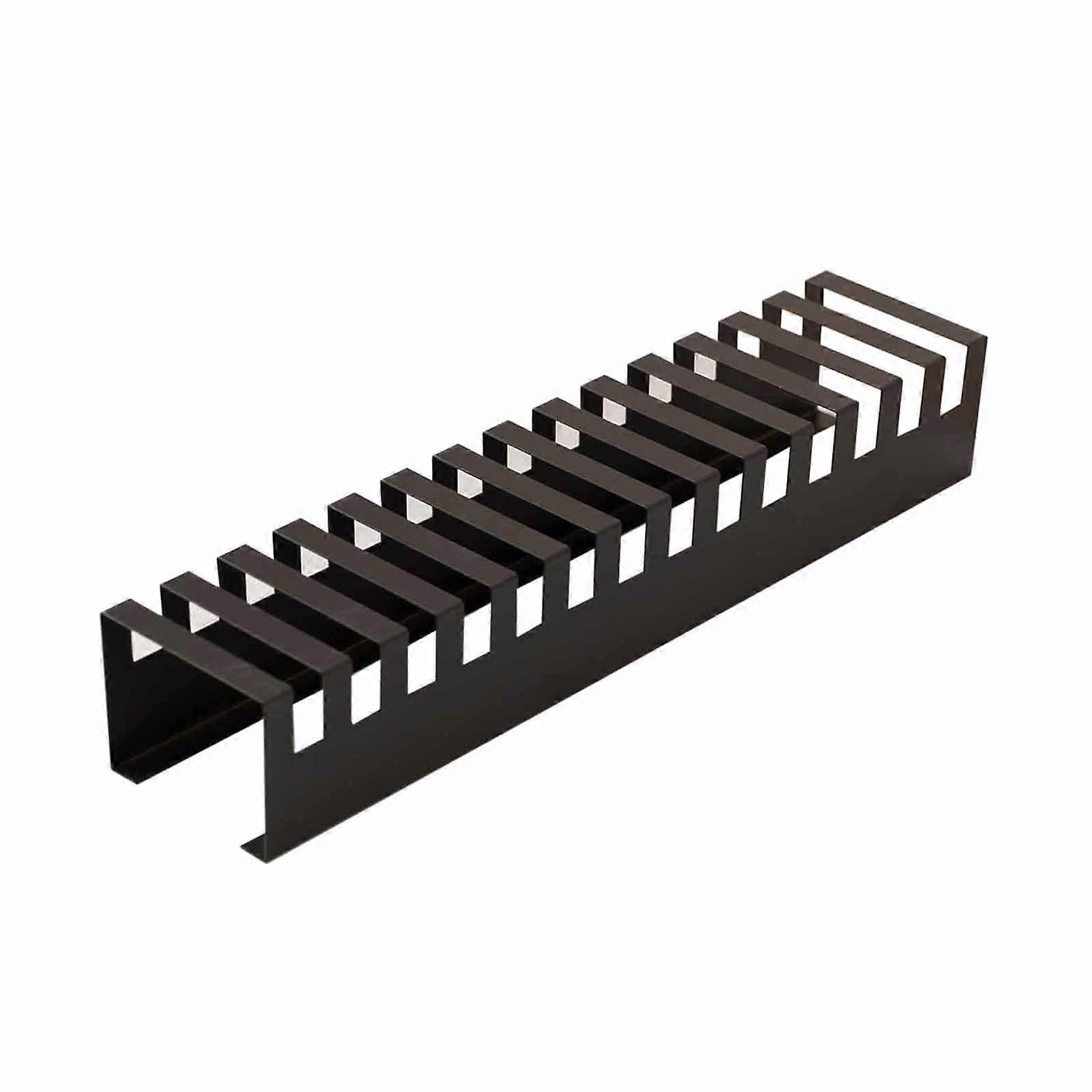 Tile Display Rack with MultiLayer Storage for Ceramic and Marble Samples, Black Iron Vertical Stand