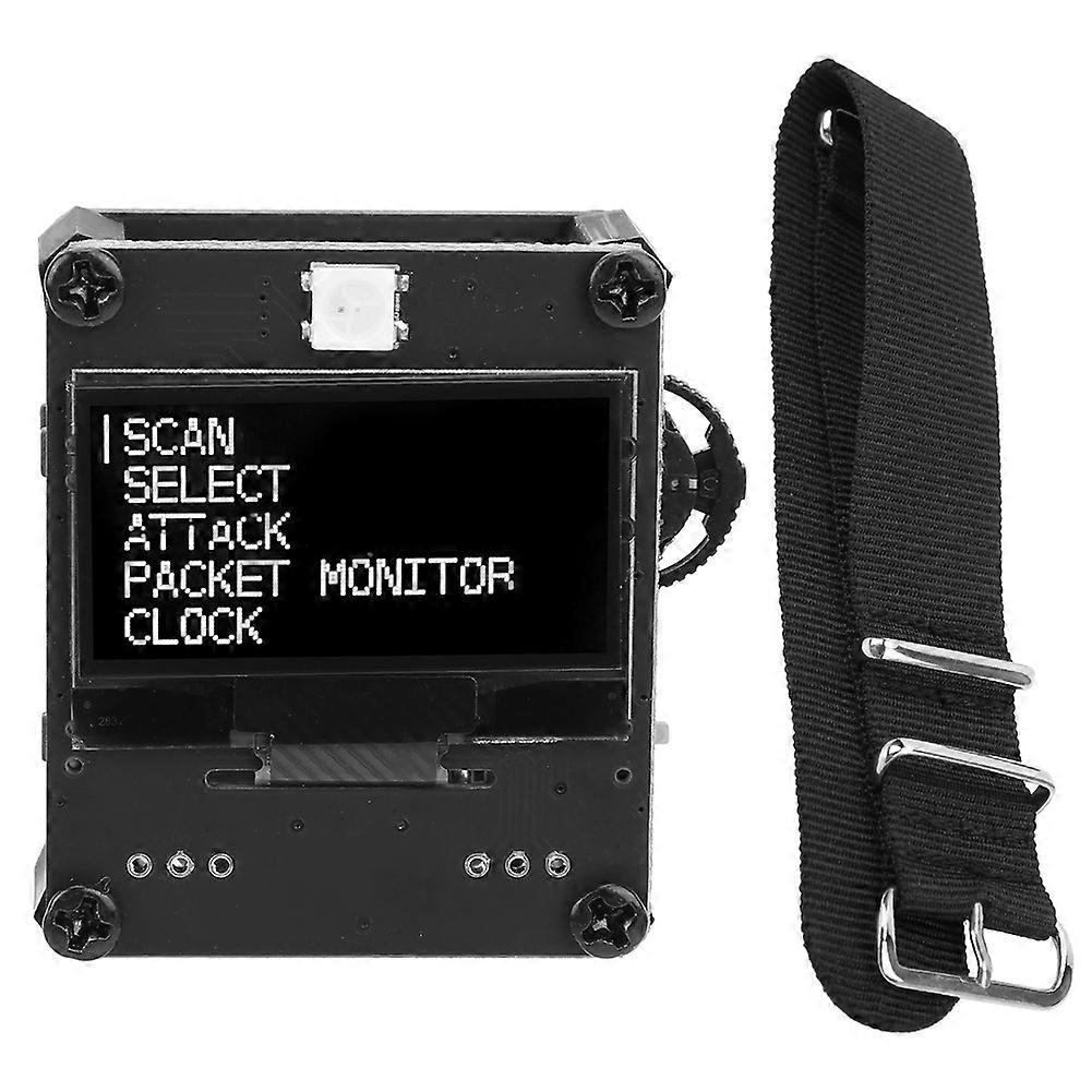 Convenient Programmable Development Module ESP8266 PCB WIFI Watch Board with Strap DC 3.7V 500MAh Battery