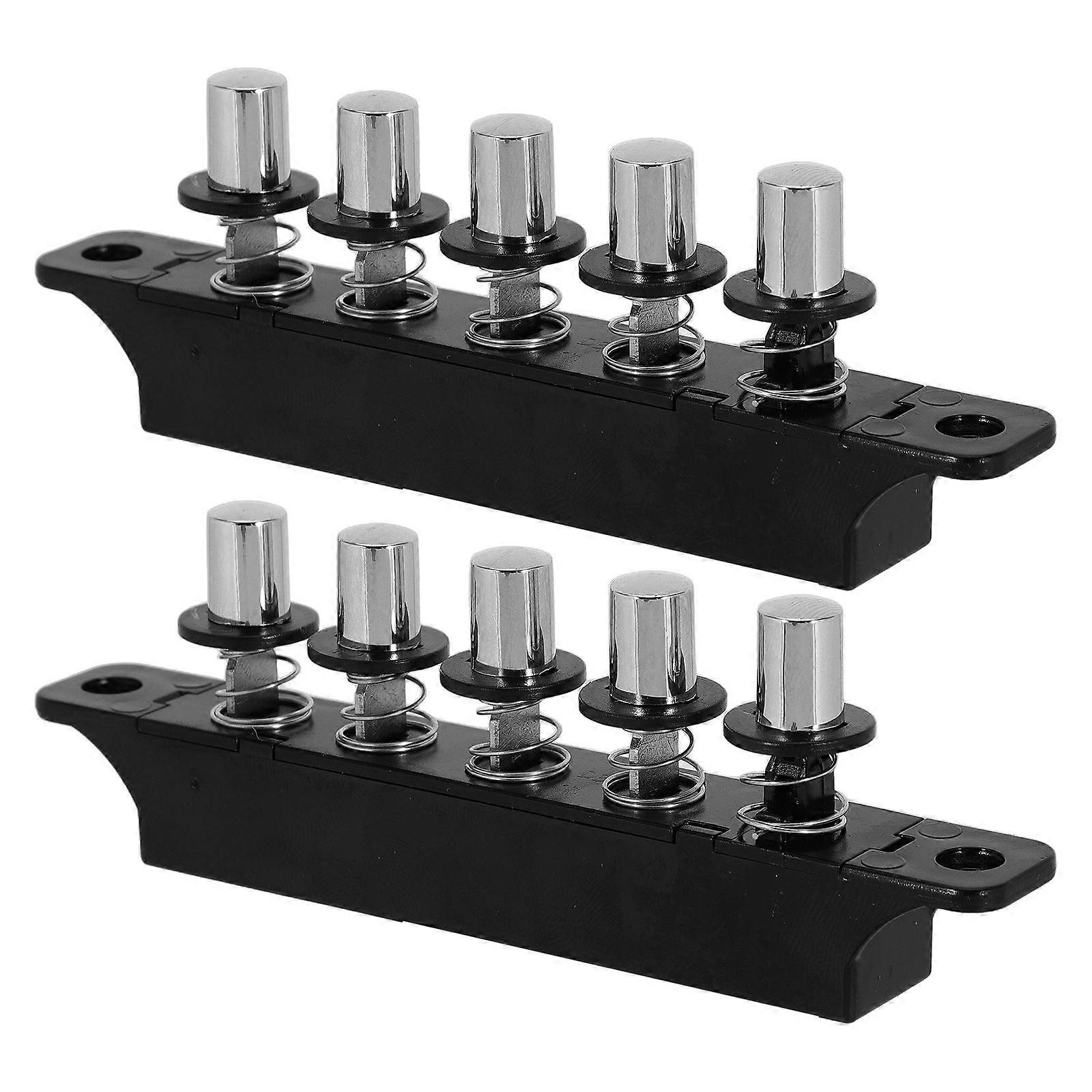 2pcs Range Hood Switch - Kitchen Range Hood Push Button Switch - 5 Button Controller - Creative ey Board For Kitchen Appliances Parts