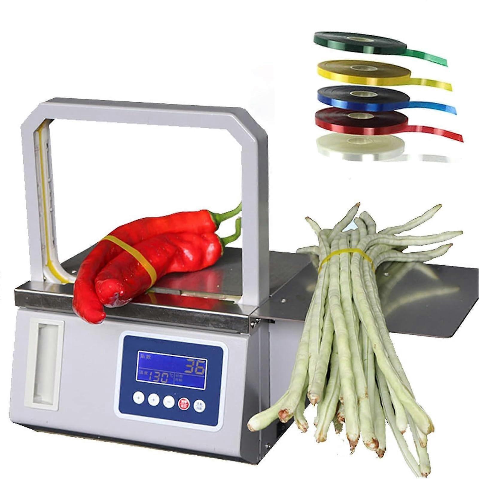 Automatic OPP Tape Strapping Machine with Fast Speed and Sensor for Vegetables and Fruits