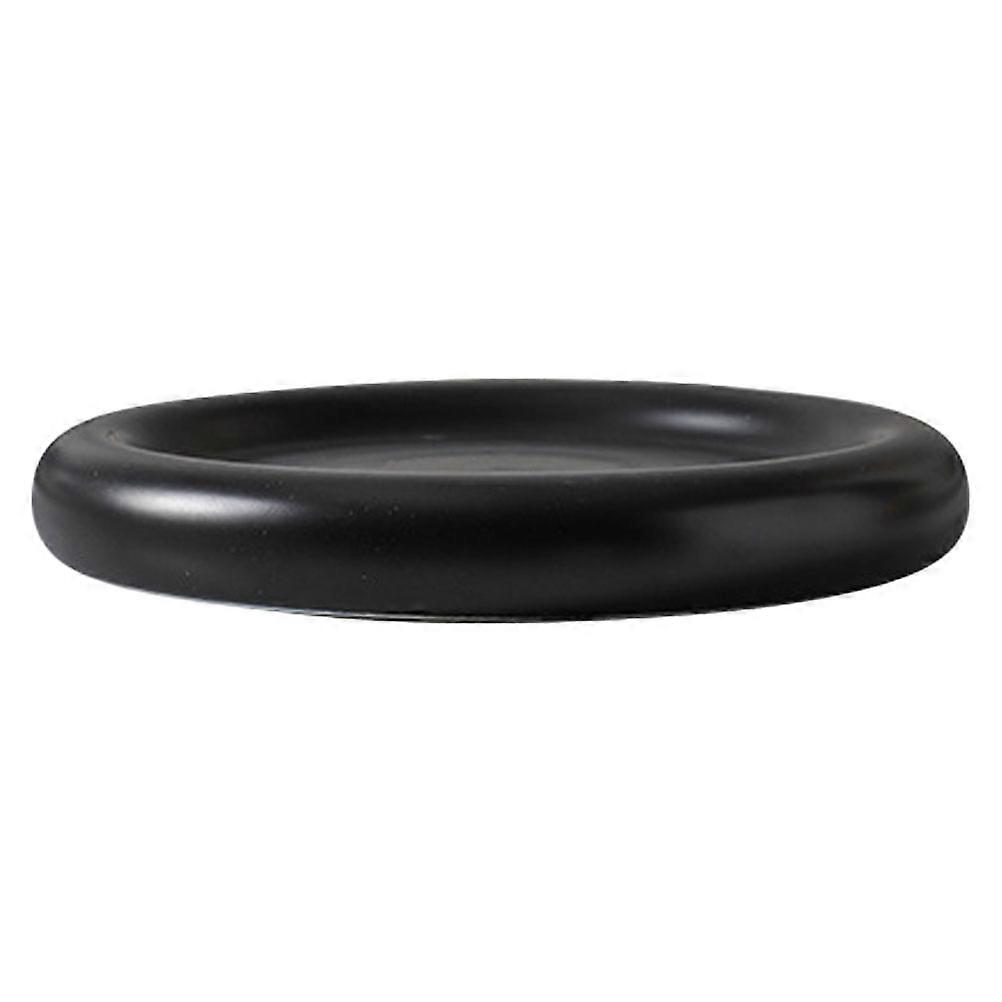 Ceramic Matte Black Steak for Kitchen Piece
