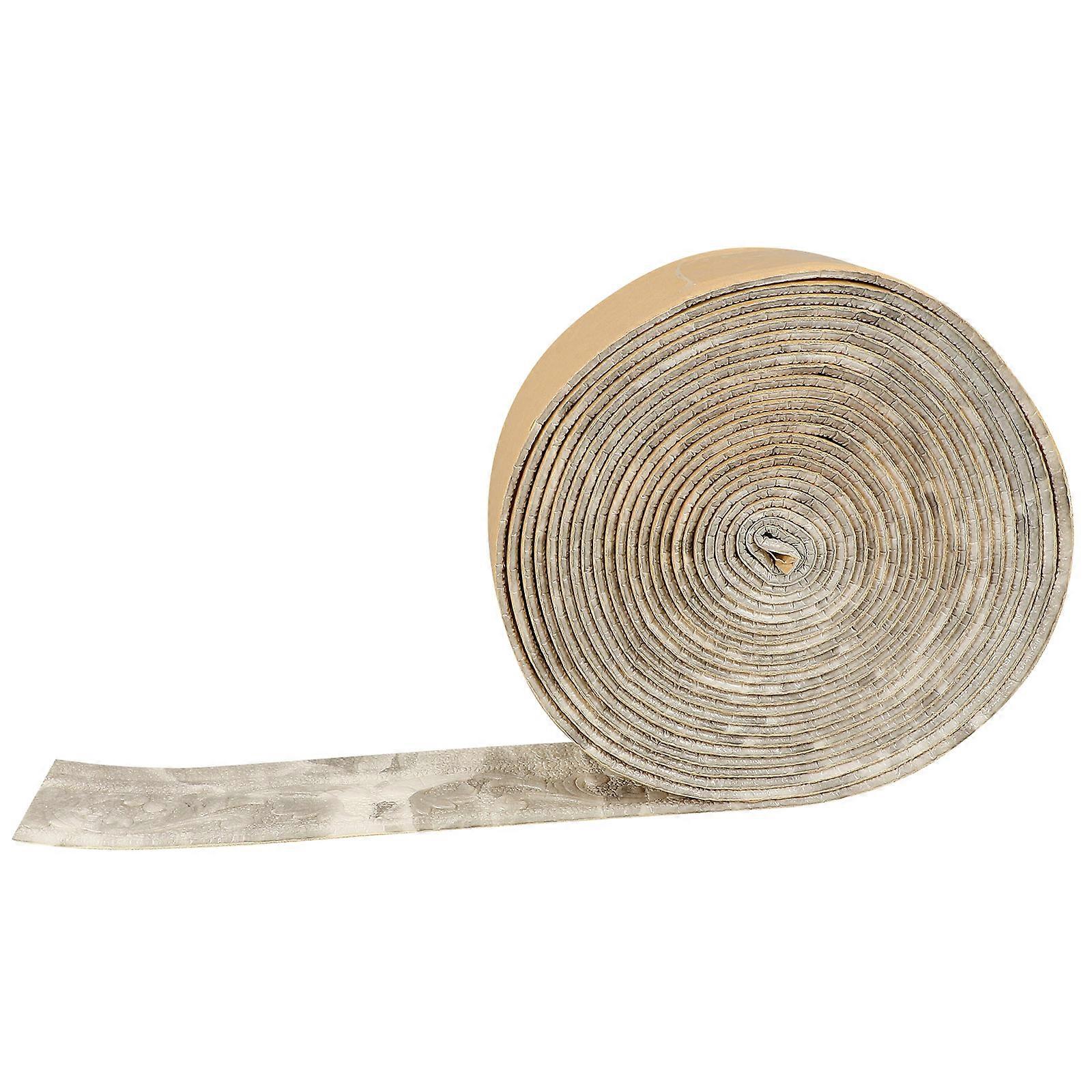 Marble Gray Self Adhesive Wall Molding for Decor 1 Roll Skirting Border