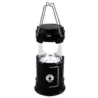Powerful LED camping light, outdoor solar tent light, USB rechargeable portable emergency light, retractable hanging black light
