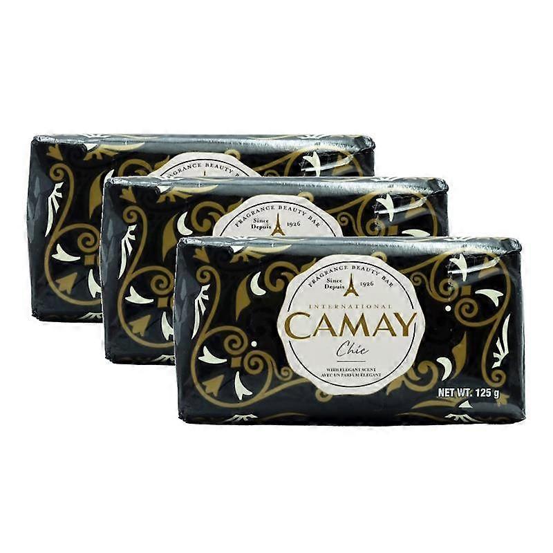 Camay Chic Bar Soap 125g (3-Pack)