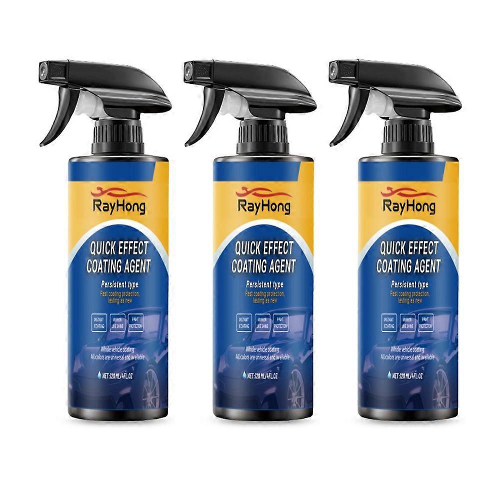3PACK 2026 New Car Coating Spray,3 in 1 Multi-functional Quick Effect Coating Agent
