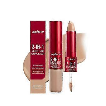 Glide & Hide Blurring Concealer - Creamy Texture, Conceals Dark Circles and Wrinkles, Dual Formula (liquid tip & balm stick), Long-lasting Wear
