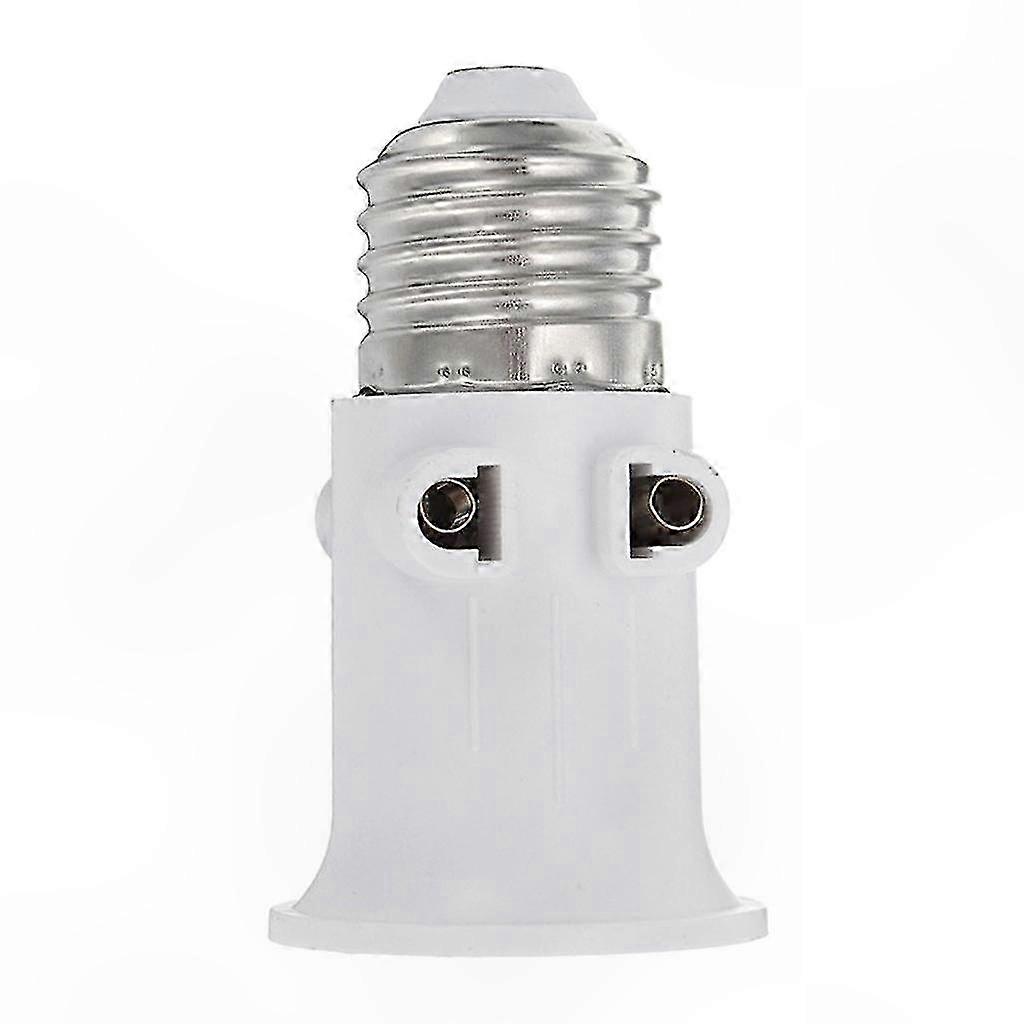 LED Bulb Adapter with E27 Base AC100-240V 4A Plug Connector ABS Material