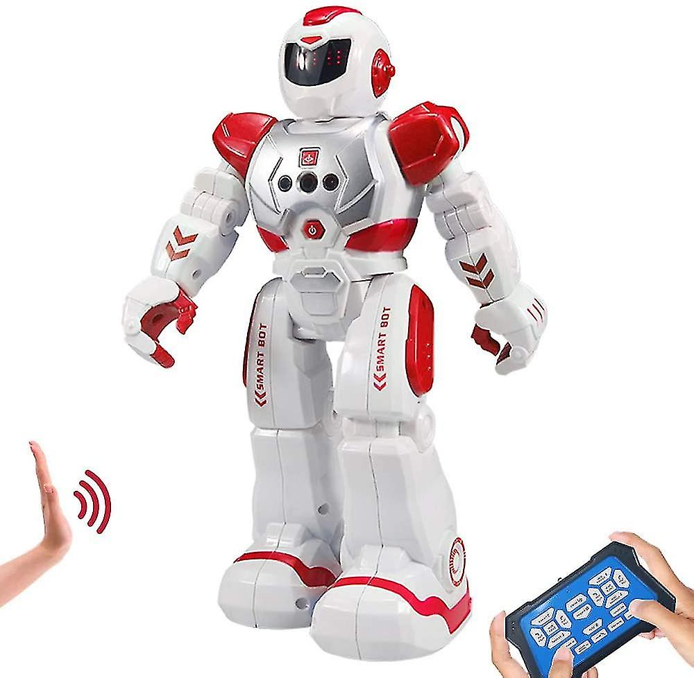 子供のためのリモートコントロールロボット、赤外線コントローラのおもちゃを持つインテリジェントダンスロボット、プログラム可能、歌、月歩き、ジェスチャーセンシング