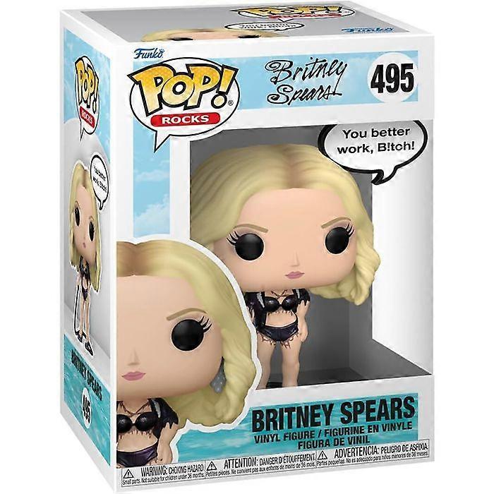 Funko Pop!-Figur mit Sprüchen | Britney Spears | Work B!tch