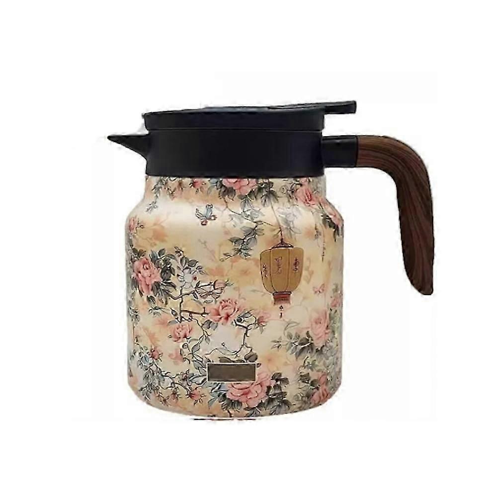 coffee pot tea separation thermal insulation pot household simple pattern exquisite kettle