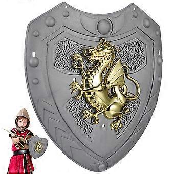 Warrior Cosplay Toy for Decoration Silver ABS
