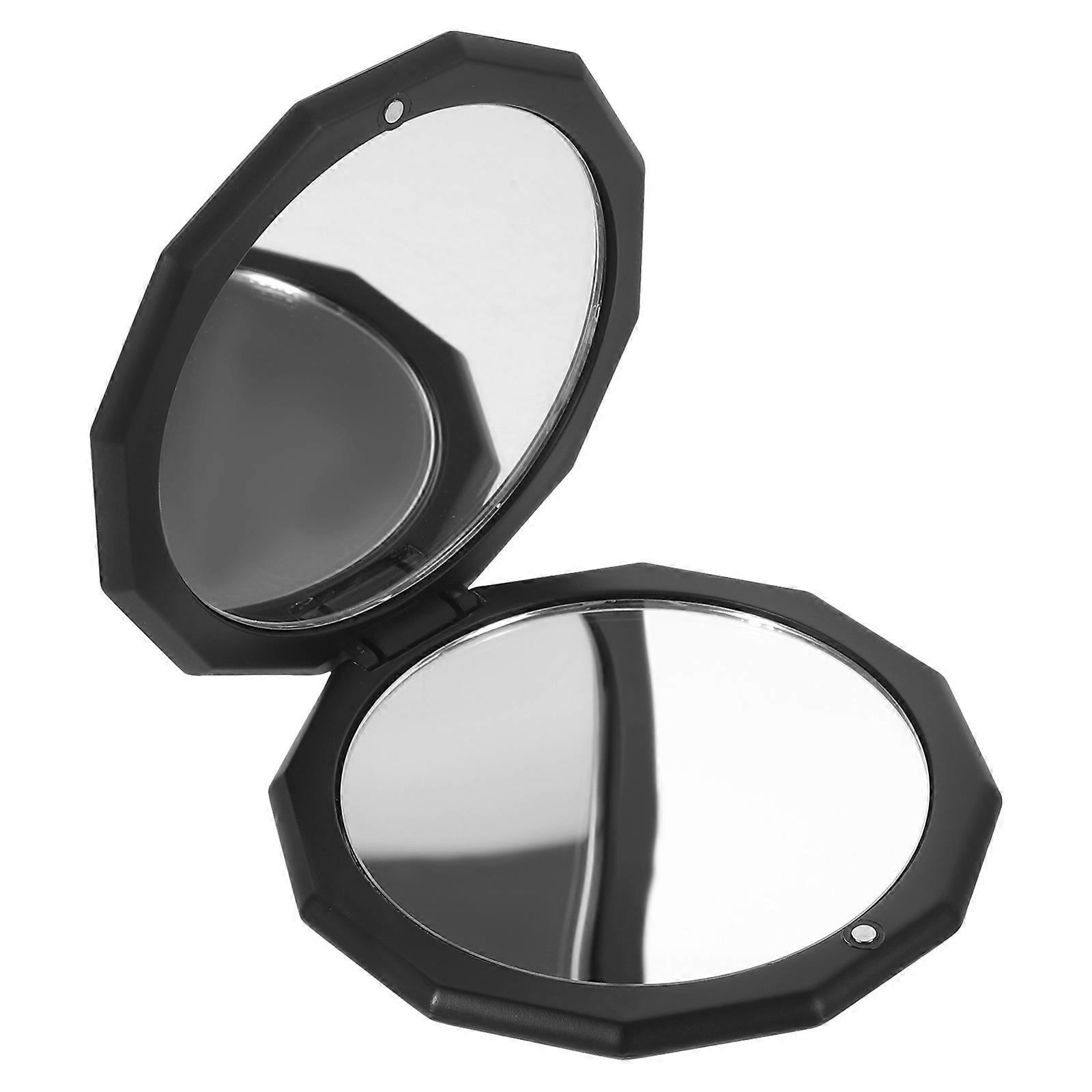 Small Portable Makeup Mirror Double-Sided Foldable Mirror