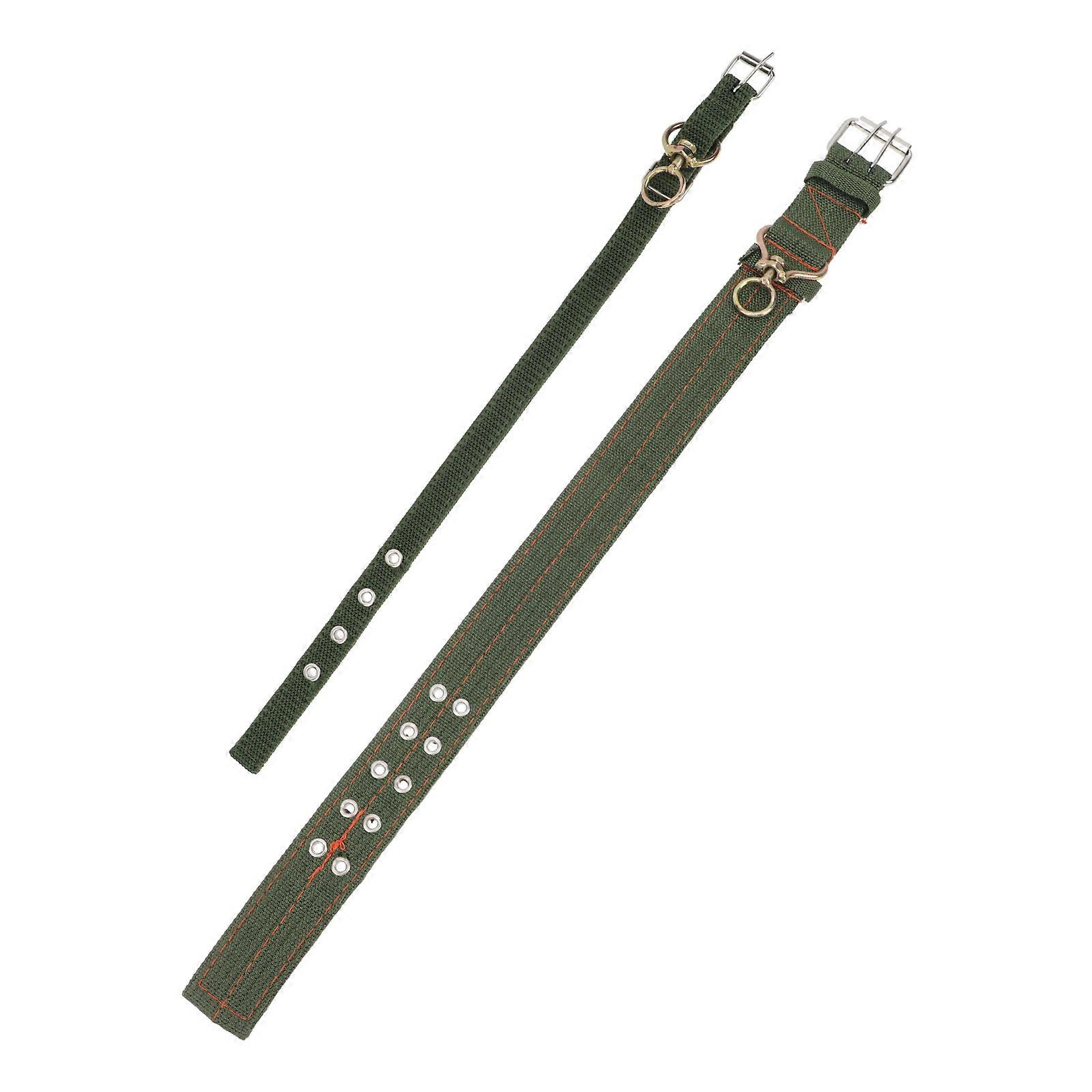 Sheep Use Thickened Canvas Sheep Collars for Traction 2Pcs Set