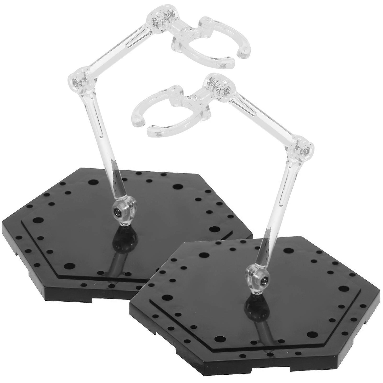 Adjustable Displaying Figure Stand for Action Figures with 6Pcs Model Support