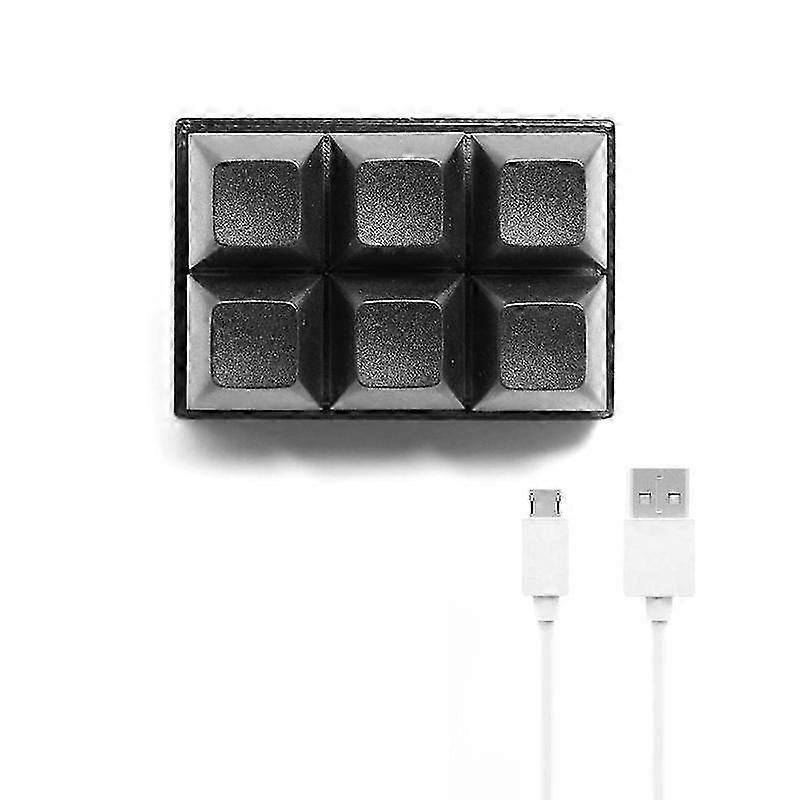 Programmable macro keyboard with user-defined key combinations. Plug & Play  no driver required. Compatible with Windows, Mac, and Linux.