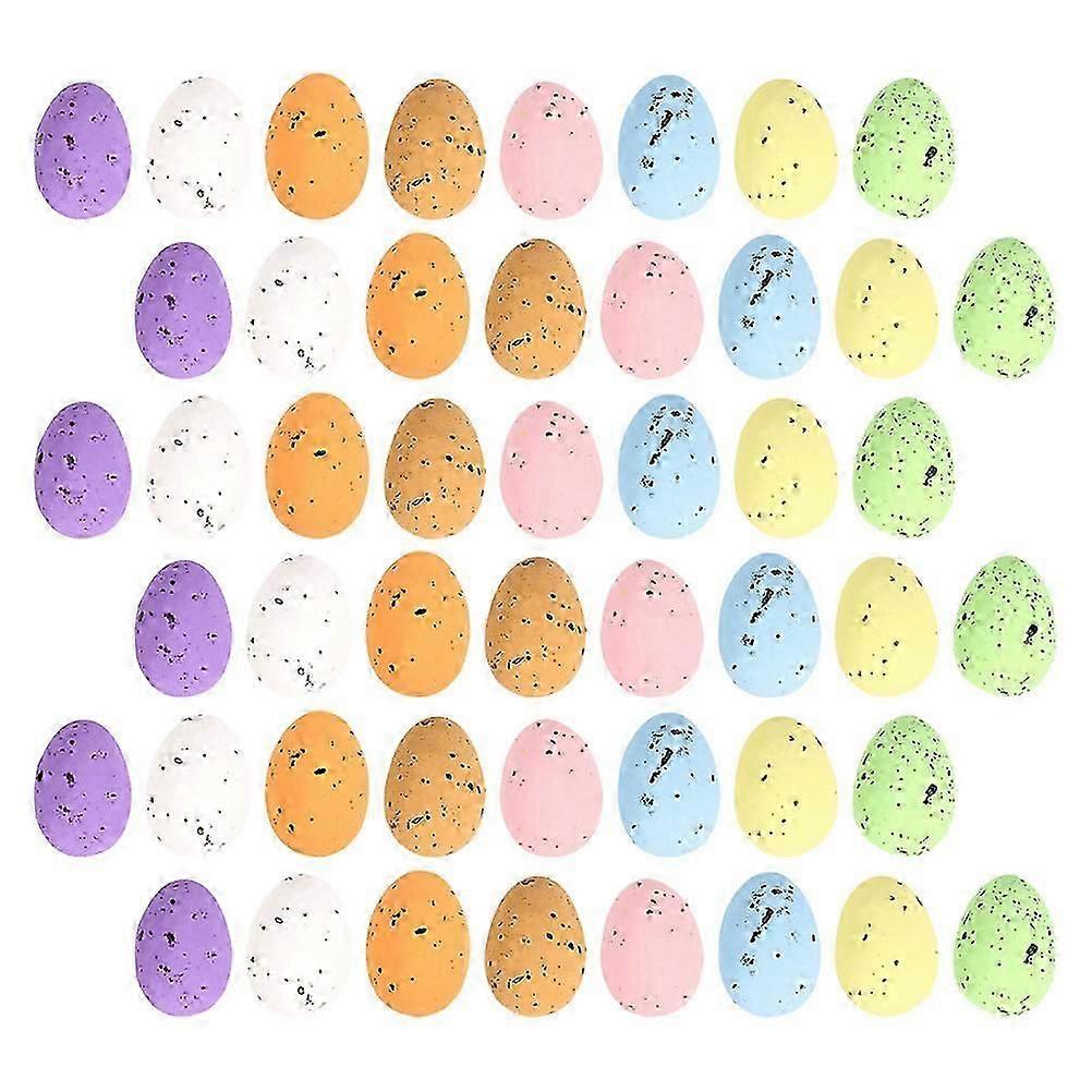 Assorted Color Foam Eggs 100Pcs for Easter Party Decorations