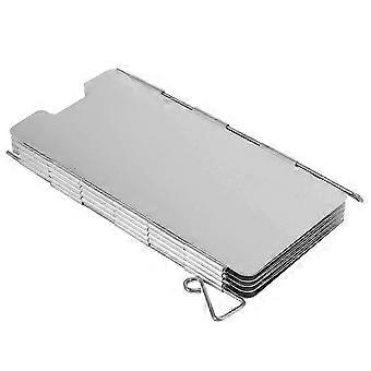 SZW-9 Klappbarer Windschutz für Campingkocher, Gaskocher, Windschutz