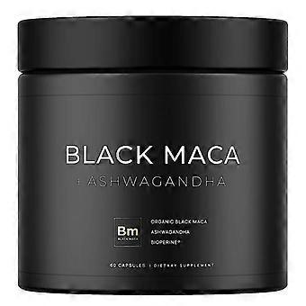 Black Maca+Ashwagandha 60 Capsules