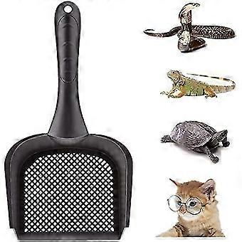 1 x Cat Litter Shovel, Cat Shovel, Reptile Shovel, Sand, Small Sieve for Terrarium, Litter Cleaning