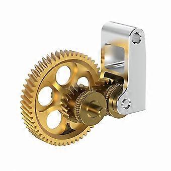 Panda Claw All-Metal RNC Nano-Coated Hardened Steel Gear, Wear Resistant, Compatible with Bambu Lab A1/P1/X1 Series