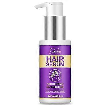 Hydrating Hair Serum For Frizzy And Damaged Hair - Hair Treatment For Dry Damaged Hair With Biotin, Castor Oil And Rosemary Oil, Hair Heat Protectant