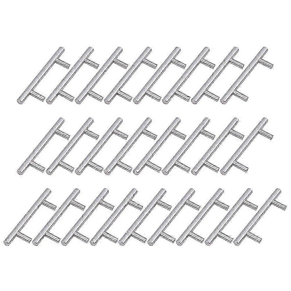 30pcs Stainless Steel Door Knobs Cupboard Pull Handles Cabinet Pulls compatible with Home