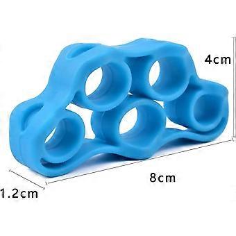 Finger Band,8 Pcs Finger Strengthener, Finger Exerciser, Finger Resistance Bands, Finger Stretcher, Hand Grip Strengthener, Ideal For Rock Climbing, I