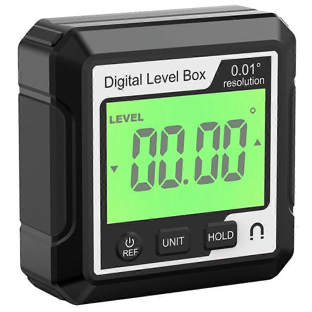 Level Protractor Angle Gauge Mini Digital Protractor Inclinometer Level Box Tool