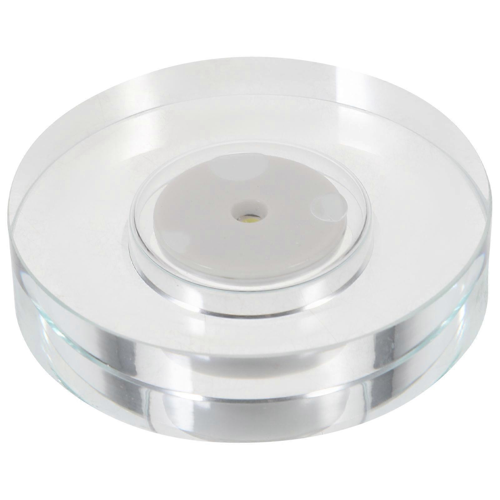 Rotating Display Stand Led Rotating Stand USB Rechargeable Lighted Display Base