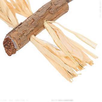 Bâtonnets à mâcher pour chats, bois de vigne argentée et de polygonum, lot de 2
