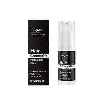 Hair Concealer Hairline Powder 50g, Black, Waterproof Sweatproof, Natural Coverage, Hairline Enhancement for Women Men