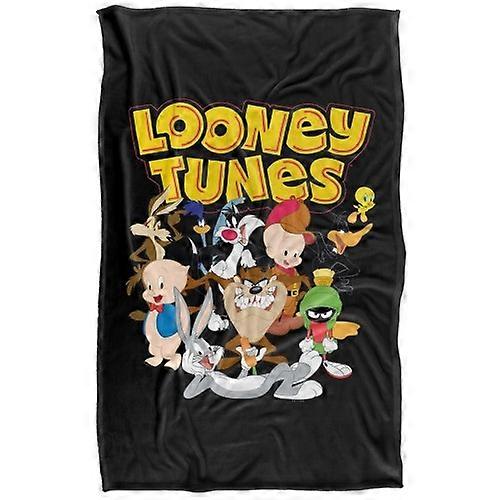 Looney Tunes Group Soft Touch Logo Blanket