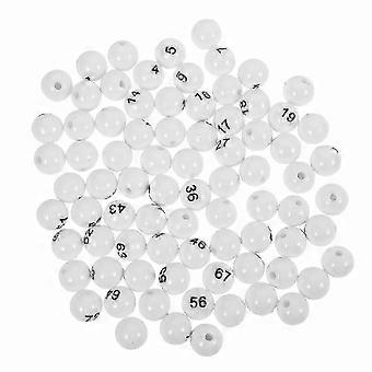 75 Count Numbered Plastic Balls for Lottery and Raffle Games, Fun Party Accessory for Events and Prizes hwy 26-27
