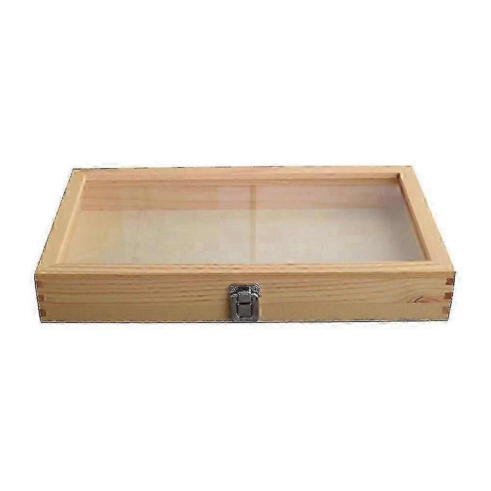 Insekt Display Case Tre Sommerfugler Specimen Display Box Vintage Sample Case
